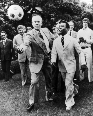 Gerald Ford and Pele