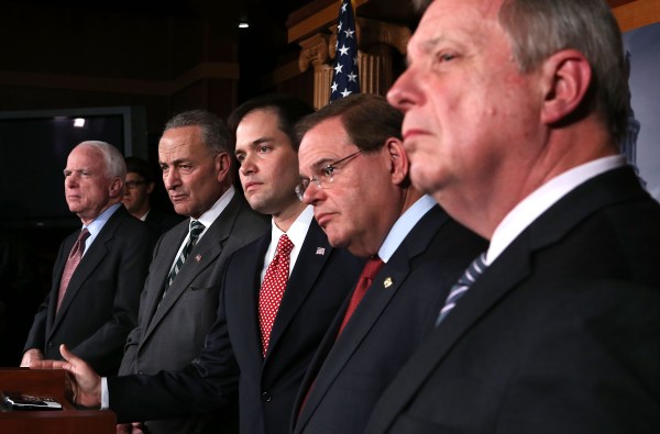 Bipartisan Group Of Senators Announce Major Agreement On Immigration Reform