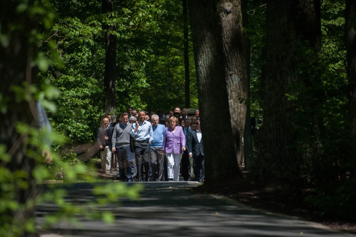 World Leaders Attend G8 Summit Hosted By Obama At Camp David