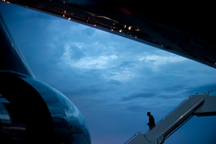 Obama’s Travels: Photos of Air Force One on the Campaign Circuit | TIME.com