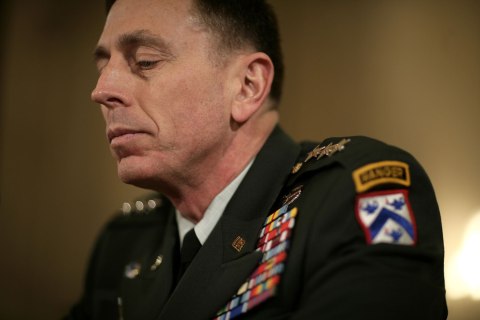 image: Gen. David Petraeus testifies to the Senate Armed Forces Committee during a hearing on Capitol Hill in Washington, Jan. 23, 2007.