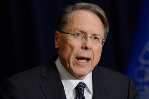 The National Rifle Association (NRA) holds a news conference
