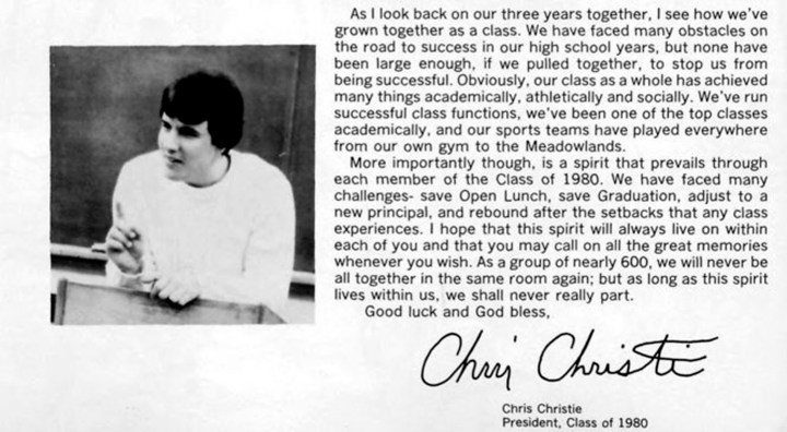 Chris Christie New Jersey Governor