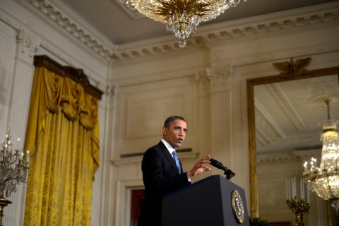 President Obama holds final press conference of his first term.