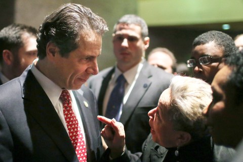 Governor Cuomo Speaks On His State Of The State And Budget Message