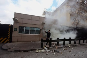 American Embassy in Turkey Bombed
