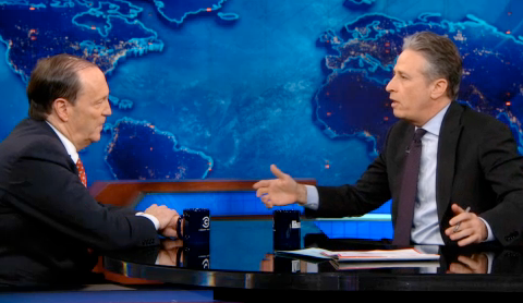 Steven Brill on the Daily Show