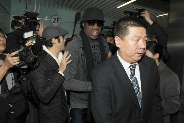 Dennis Rodman Returns to North Korea – The Hollywood Reporter
