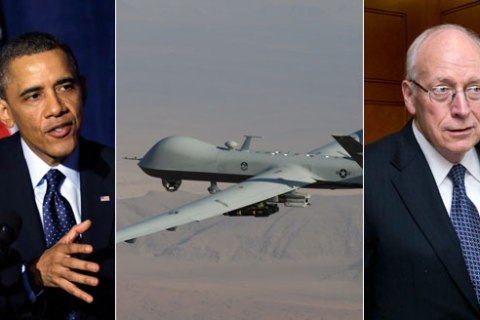 Obama Drone Cheney