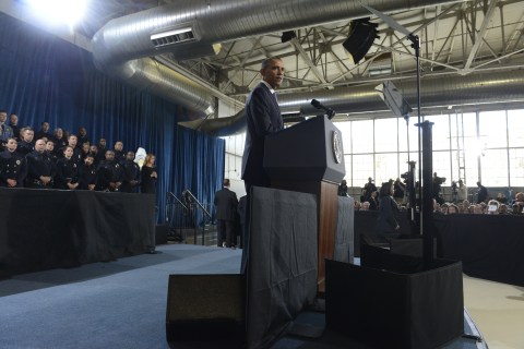 President Obama calls for measures to reduce gun violence.