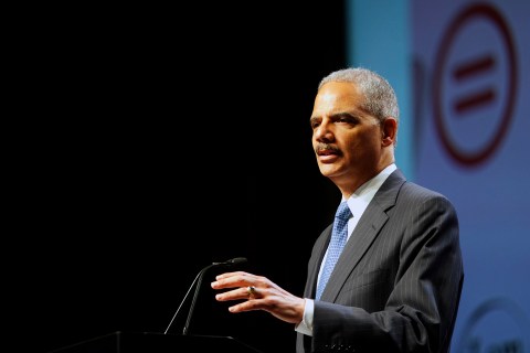 U.S. Attorney General Holder addresses the 2013 National Urban League conference in Philadelphia