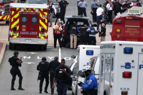 Shooting At Washington DC Navy Yard Reportedly Leaves At Least One Wounded