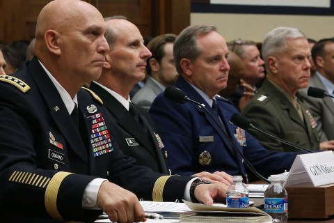 Military Leaders Testify At House Hearing On Sequestration In FY2014
