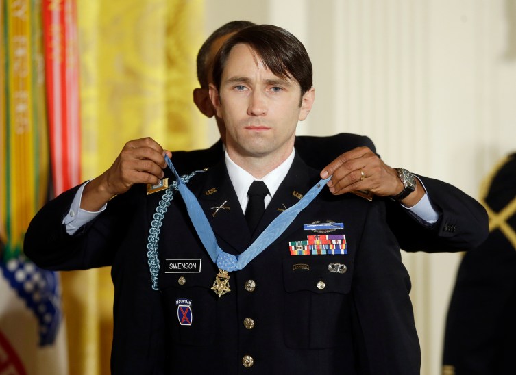 Army Captain William D Swenson Receives Medal Of Honor