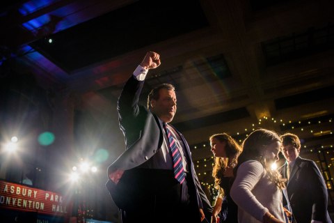 Governor Chris Christie is Reelected to a Second Term