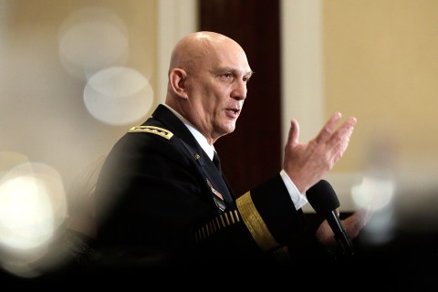 Army Chief Of Staff Ray Odierno Gives Address On The Future Of The Army